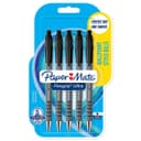 Paper Mate Flex Grip Black Ballpoint Pens - Pack of 5 thumbnail 1