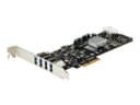 StarTech.com 4 Port USB 3.0 PCIe Card w/ 4 Dedicated Channels - UASP - USB 3.0 PCI Express Card Adapter - USB adapter - PCIe x4 - USB 3.0 x 4 thumbnail 5