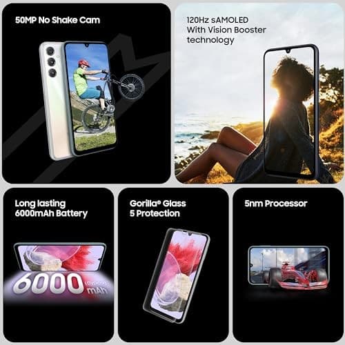 Samsung Galaxy M34 5G 6GB 128GB Silver - Image 6