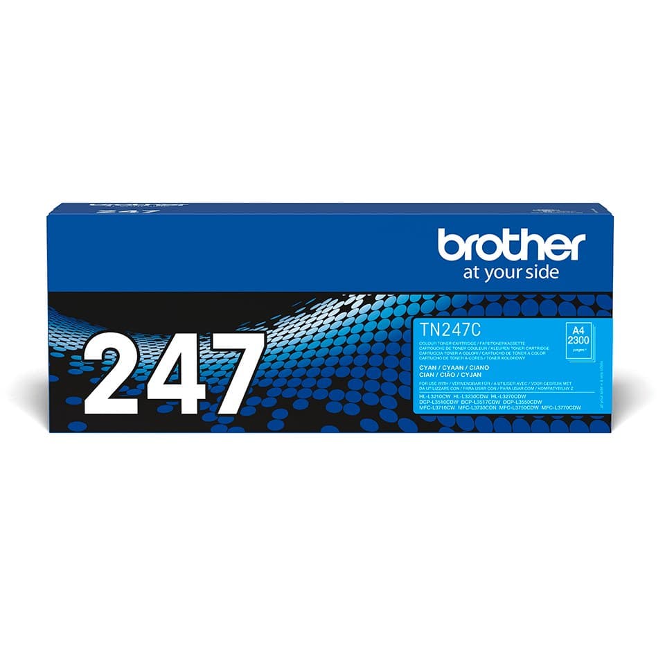 Brother TN-247 Original High Yield Toner Cartridge - Cyan - Image 1