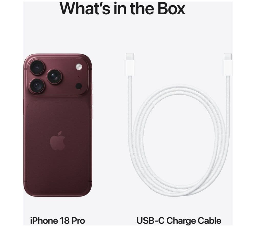 Apple iPhone 18 Pro 512GB Burgundy - Image 10