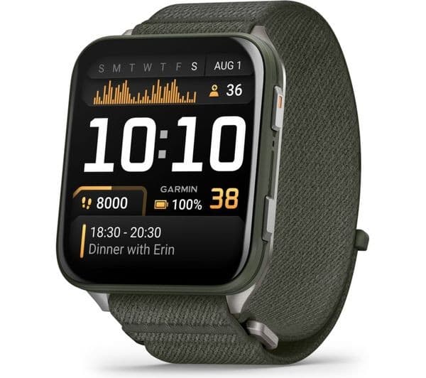 GARMIN Venu X1 GPS Smartwatch Titanium & Moss - Image 7