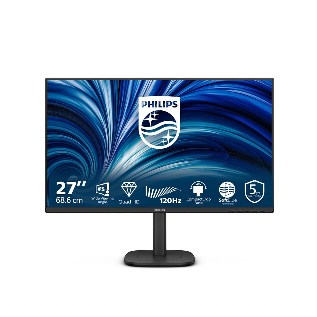 Philips 27B2N3500J/00 computer monitor 68.6 cm (27") 2560 x 1440 pixels 2K LCD Black - Image 1