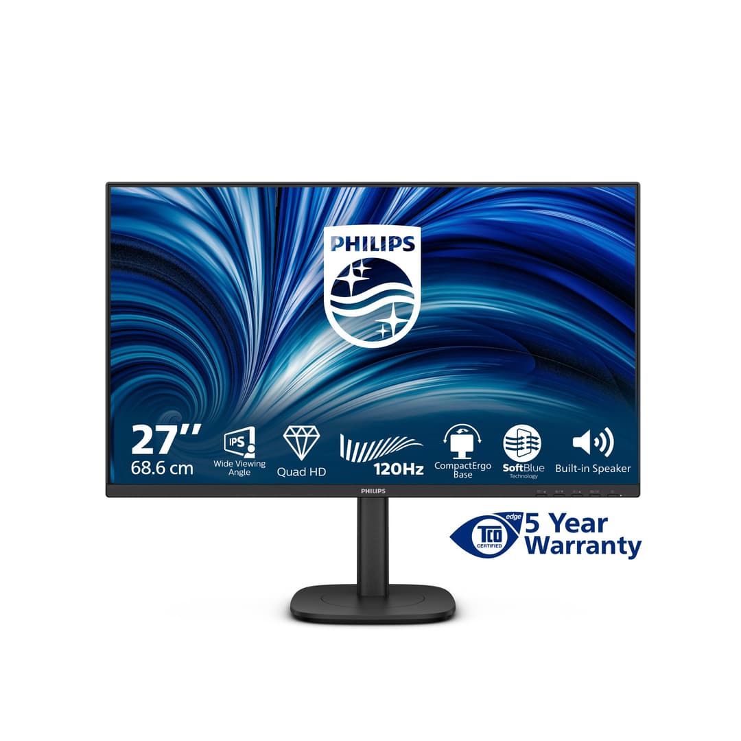 Philips 27B2N3500J/00 computer monitor 68.6 cm (27") 2560 x 1440 pixels 2K LCD Black - Image 3
