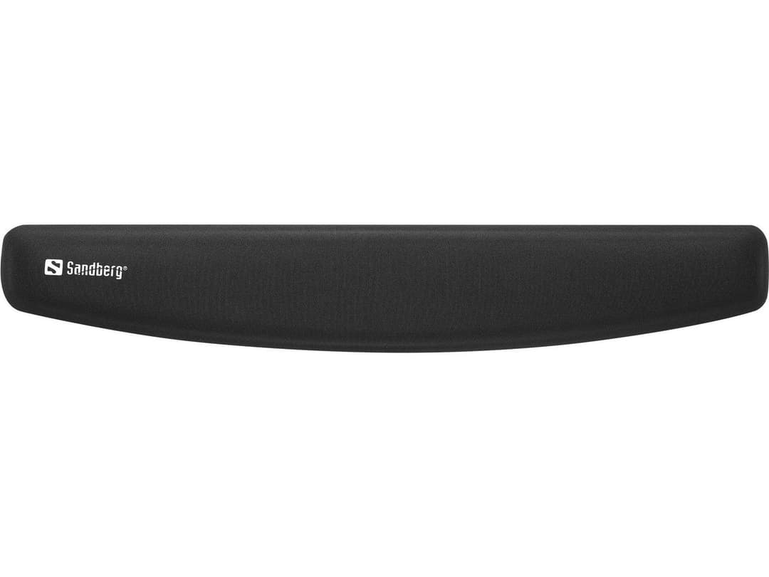 Sandberg Memory Foam Wrist Rest 48cm (520-39) - Black - Image 1