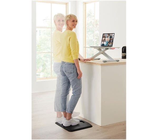 Leitz Ergo Cosy Standing Desk Converter Grey - Image 4