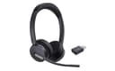 Yealink WH64 Hybrid DECT & Bluetooth Headset with Charging Stand, Black - Dual thumbnail 2