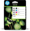HP 903 Original Standard Capacity Ink Cartridge Multipack Black, Cyan, Magenta, Yellow (6ZC73AE) thumbnail 1