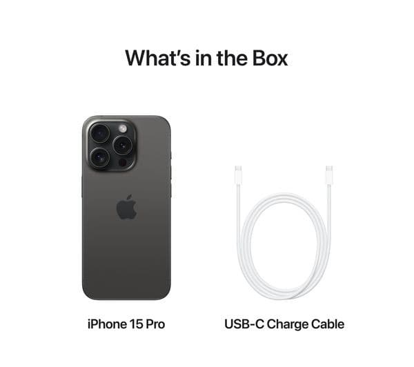 Apple iPhone 15 Pro - 256 GB, Black Titanium - Image 7