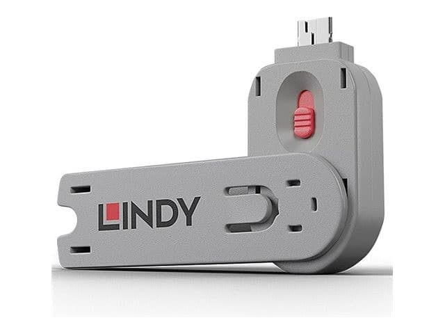 Lindy USB Type A Port Blocker Extra Key, Pink (1x Key)