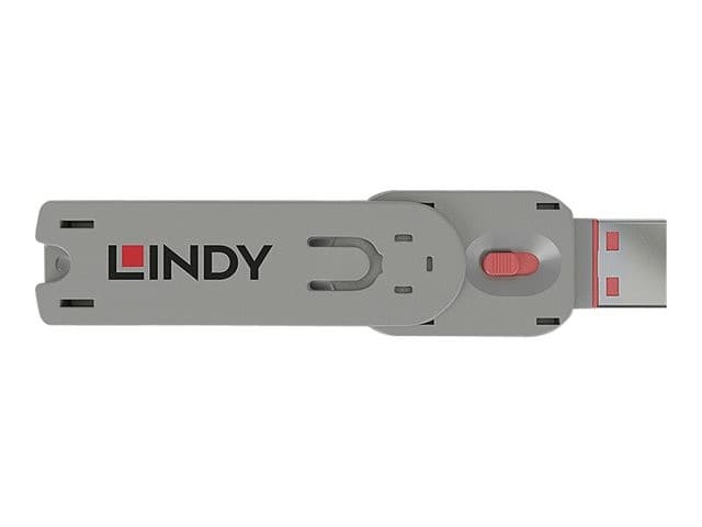 Lindy USB Type A Port Blocker Extra Key, Pink (1x Key) - Image 2