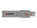 Lindy USB Type A Port Blocker Extra Key, Pink (1x Key) thumbnail 2