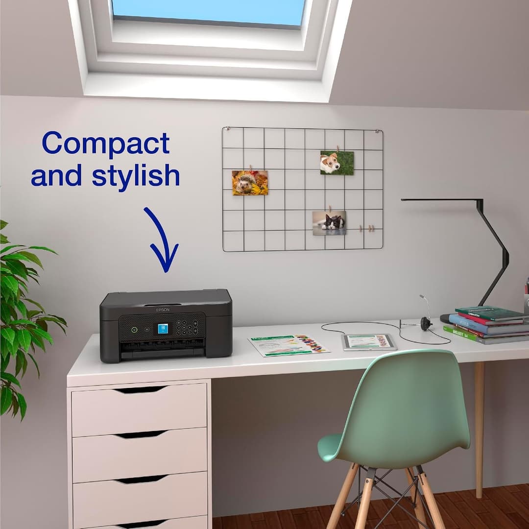 Epson Expression Home XP-3200 A4 Multifunction Wireless Inkjet Printer - Print, Scan, Copy, Black - Image 4