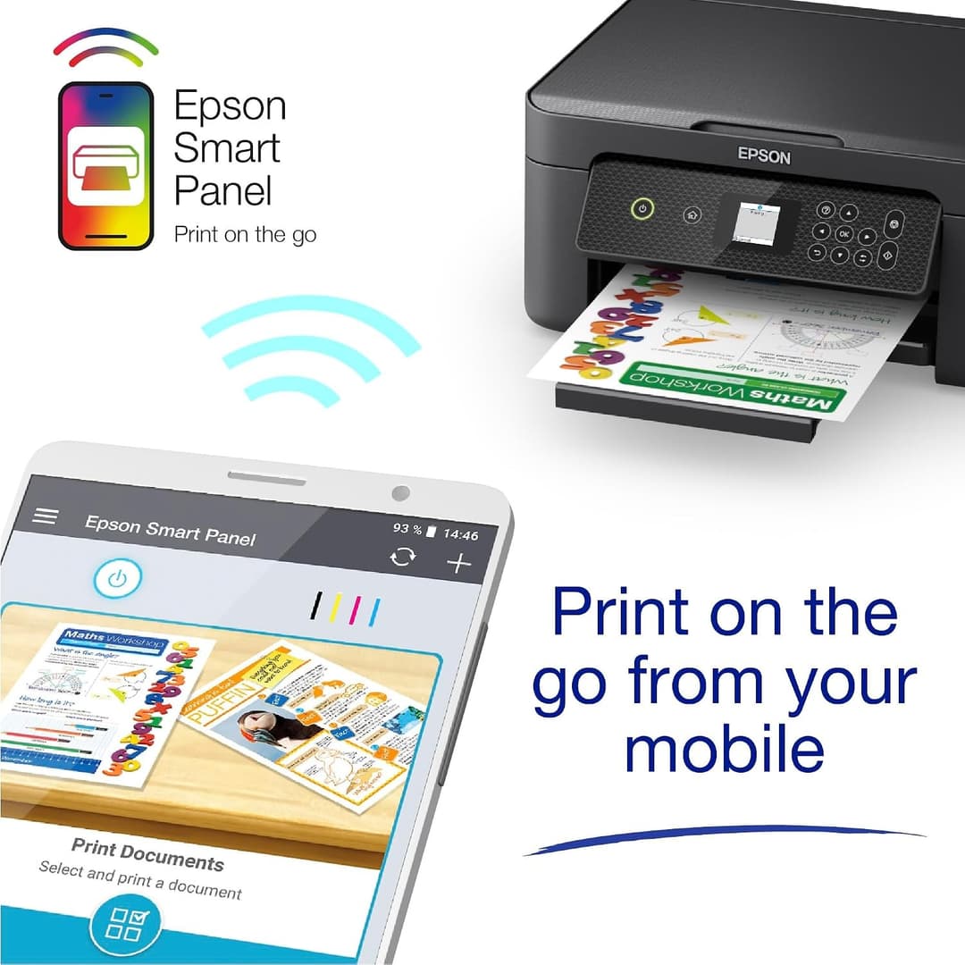Epson Expression Home XP-3200 A4 Multifunction Wireless Inkjet Printer - Print, Scan, Copy, Black - Image 5