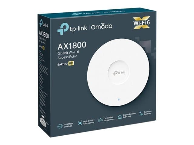TP-Link EAP620 HD AX1800 Wi-Fi 6 Dual-Band Ceiling Access Point - Image 8