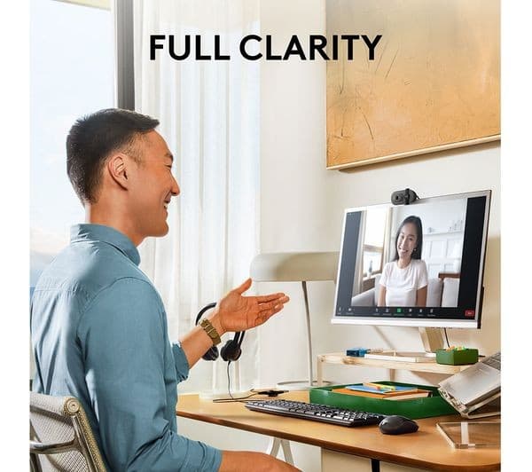Logitech Brio 100 Full HD 1080p Webcam Graphite - Image 2