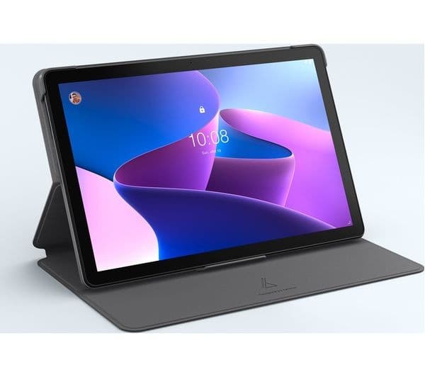 LENOVO Tab M10 3rd Gen Folio Case - Grey - Image 4