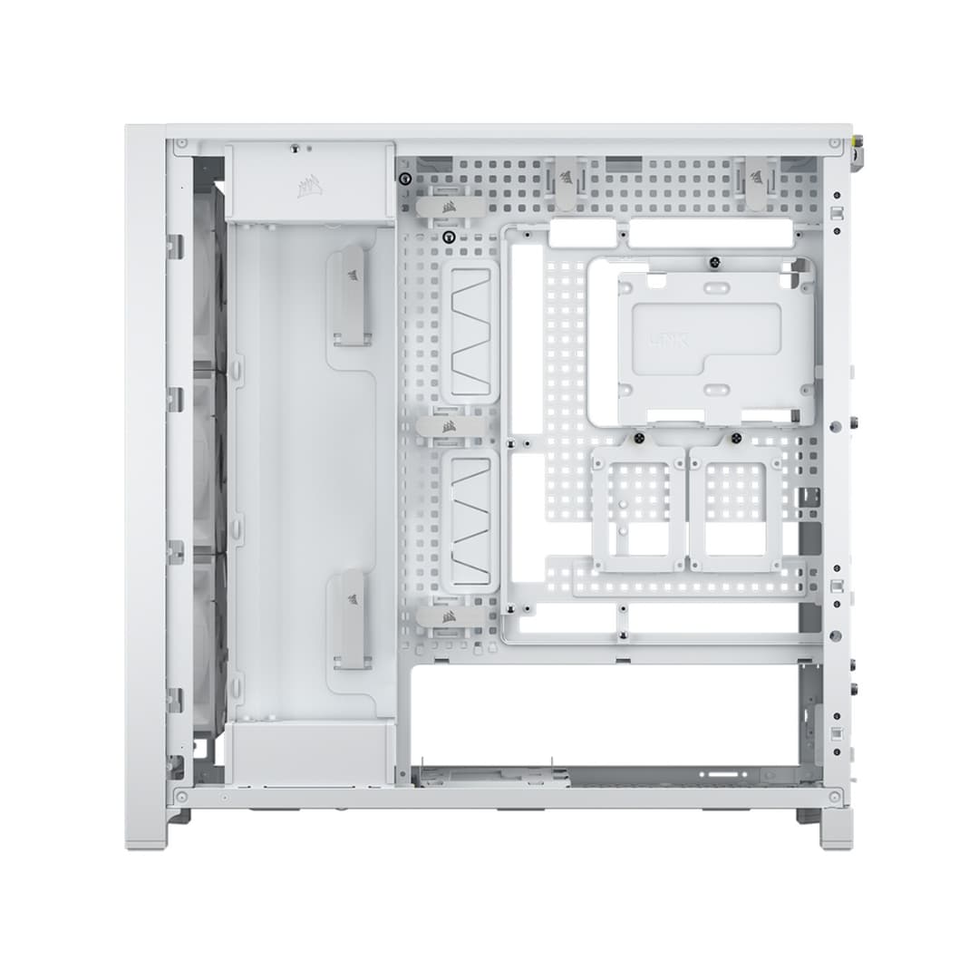 Corsair FRAME 5000D RS Tempered Glass Mid Tower Gaming PC Case - White - Image 5