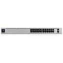 Ubiquiti UniFi USW-Pro-24-PoE Gen2 Managed Layer 3 Gigabit Network Switch - 24 PoE Ports (16x PoE+, 8x PoE++), 2x 10G SFP+, 400W PoE Budget, 1U Rackmount thumbnail 1