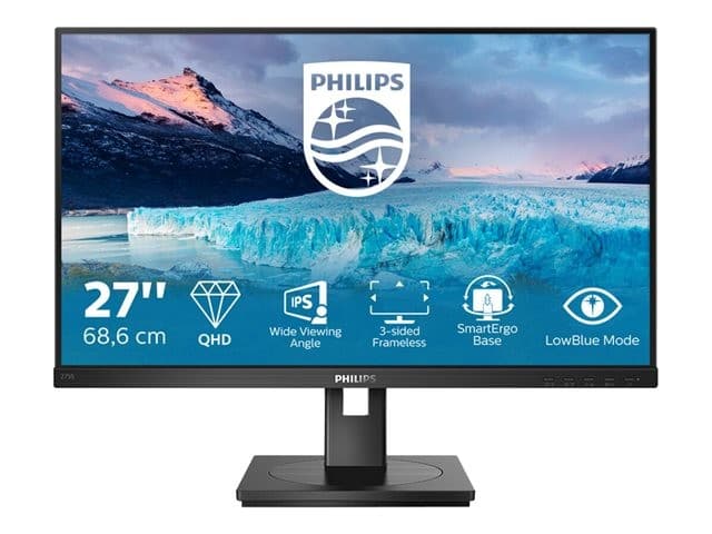 PHILIPS S-line 275S1AE 27" QHD 75Hz IPS Monitor Black - Image 2