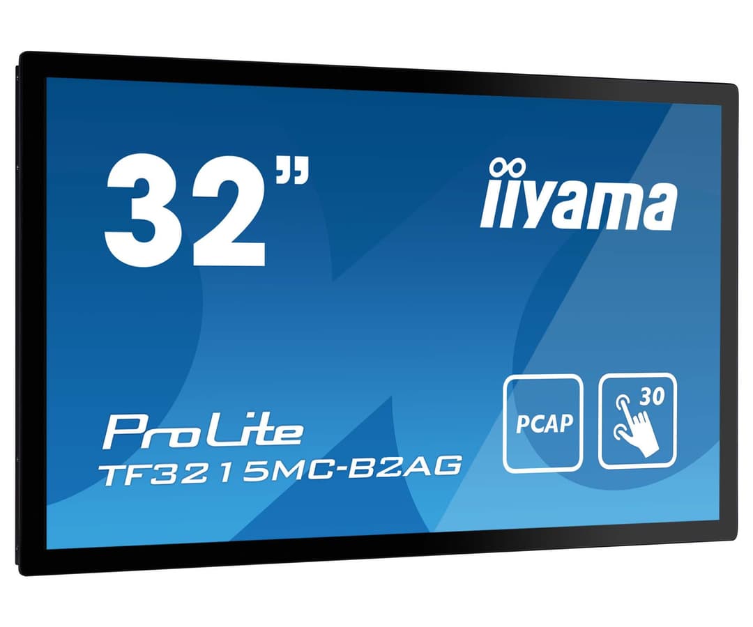 iiyama ProLite TF3215MC-B2AG computer monitor 80 cm (31.5") 1920 x 1080 pixels Full HD LED Touchscreen Kiosk Black - Image 2