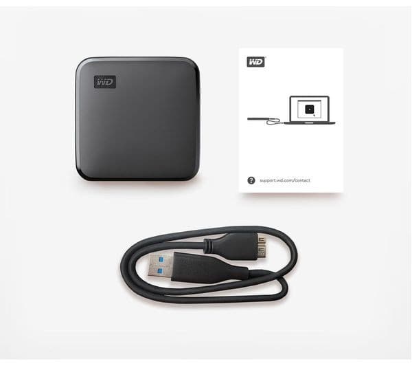 WD Elements SE Portable External SSD - 1 TB, Black - Image 6