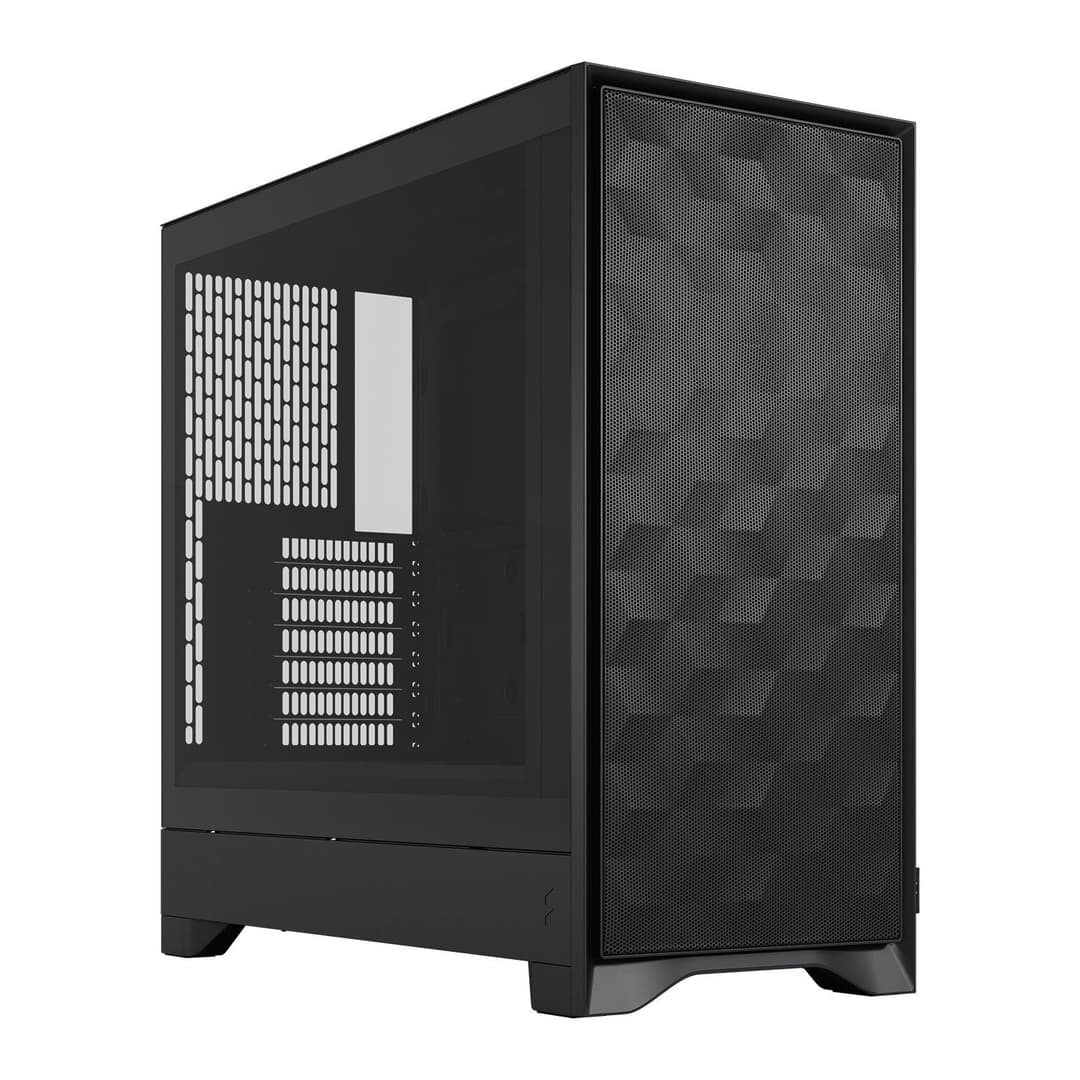 Fractal Design Pop 2 Air Tempered Glass Mid Tower PC Case - Black - Image 1
