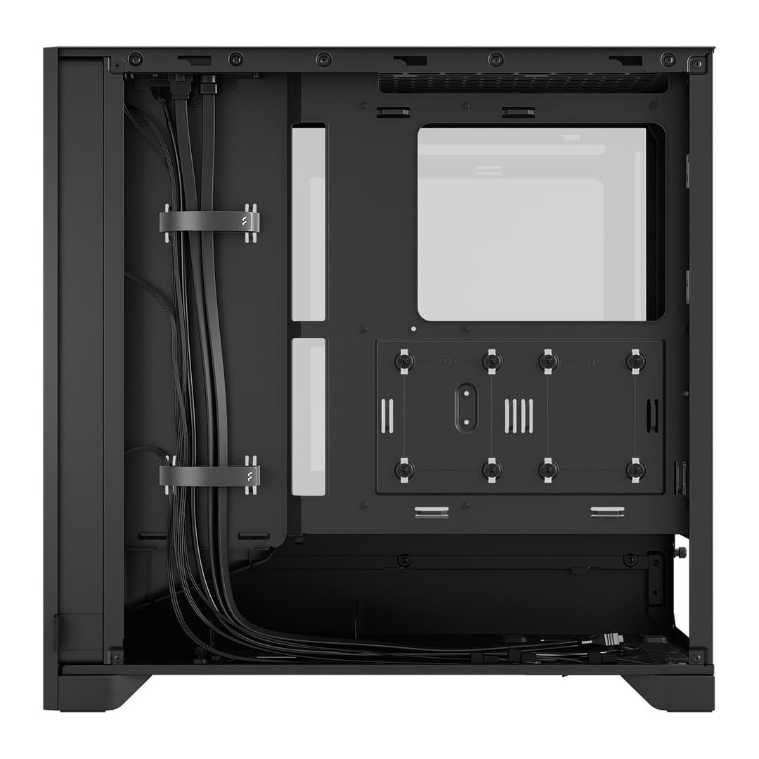 Fractal Design Pop 2 Air Tempered Glass Mid Tower PC Case - Black - Image 3