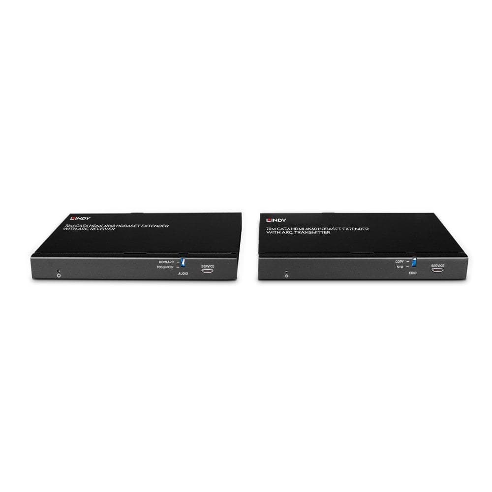 Lindy 70m Cat.6 HDMI 4K60, Audio, IR and RS-232 HDBaseT Extender with ARC - Image 3