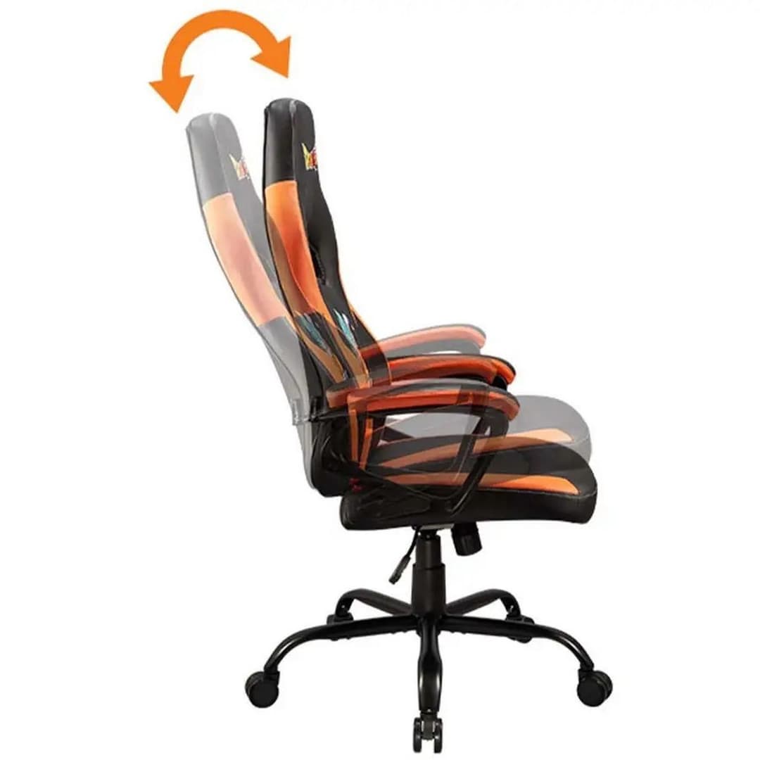 Subsonic Dragon Ball Z Gaming Chair - Black and Orange - Image 6