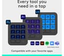 Logitech MX Creative Console Graphite - Creative Dialpad & 9-Key LCD Keypad thumbnail 4