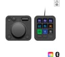 Logitech MX Creative Console Graphite - Creative Dialpad & 9-Key LCD Keypad thumbnail 6