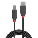 Lindy 1m USB 2.0 Type A to B Cable, Anthra Line thumbnail 2