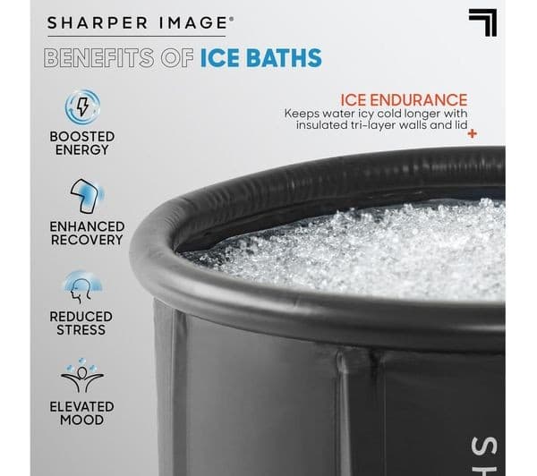 SHARPER IMAGE Foldable Ice Bath Plunge Pool - Image 3