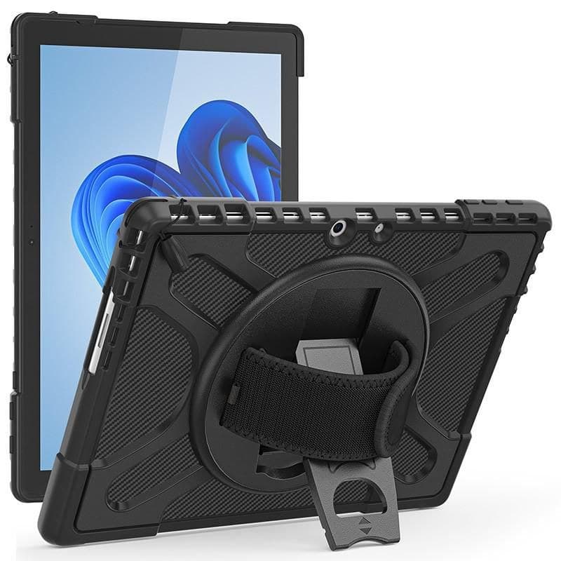 eSTUFF ATLANTA Defender Case for Microsoft Surface Pro 11/10/9 - Black