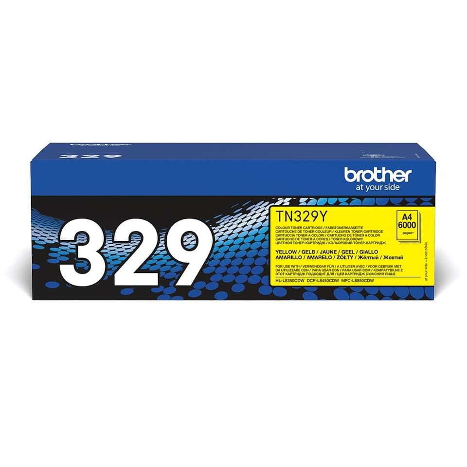 Brother TN-329Y toner cartridge 1 pc(s) Original Yellow - Image 1