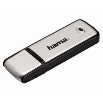 Hama Fancy USB 2.0 Flash Drive USB Type-A Black/Silver - 64GB - Image 1