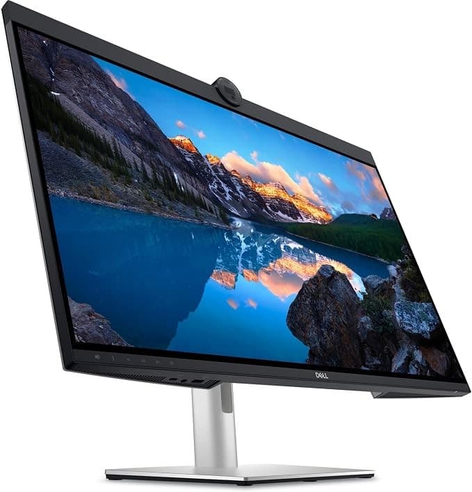 Dell UltraSharp U3223QZ 31.5 Inch 4K HDR Video Conferencing Monitor - Black