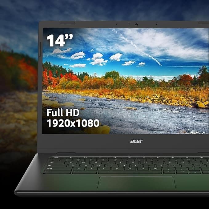 Acer Chromebook 314 CBOA314-1H 14 Inch Full HD Chromebook Intel Celeron N4500 4GB RAM 64GB eMMC - Black - Image 3
