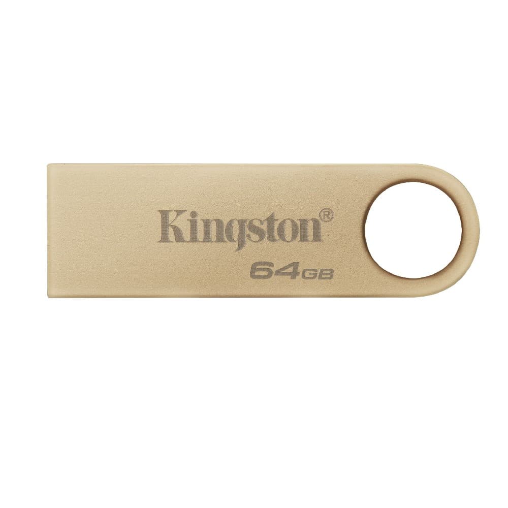 Kingston DataTraveler SE9 G3 USB 3.2 Gen 1 Flash Drive 64GB - Gold