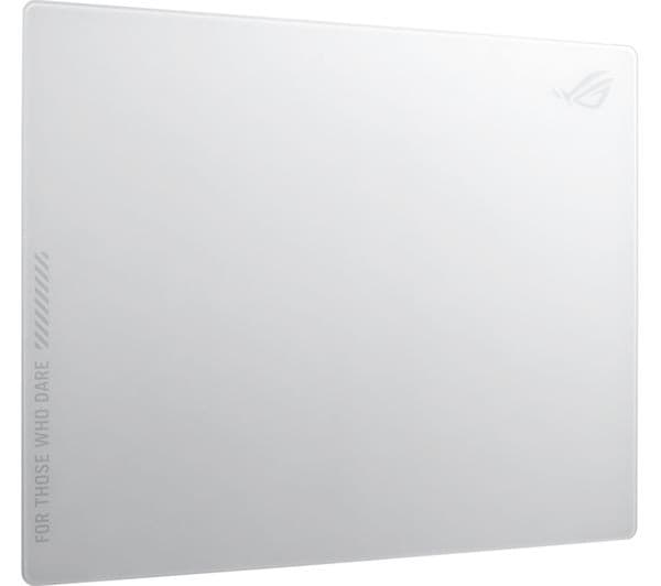 ASUS ROG Moonstone Ace L Tempered Glass Gaming Surface - White - Image 2