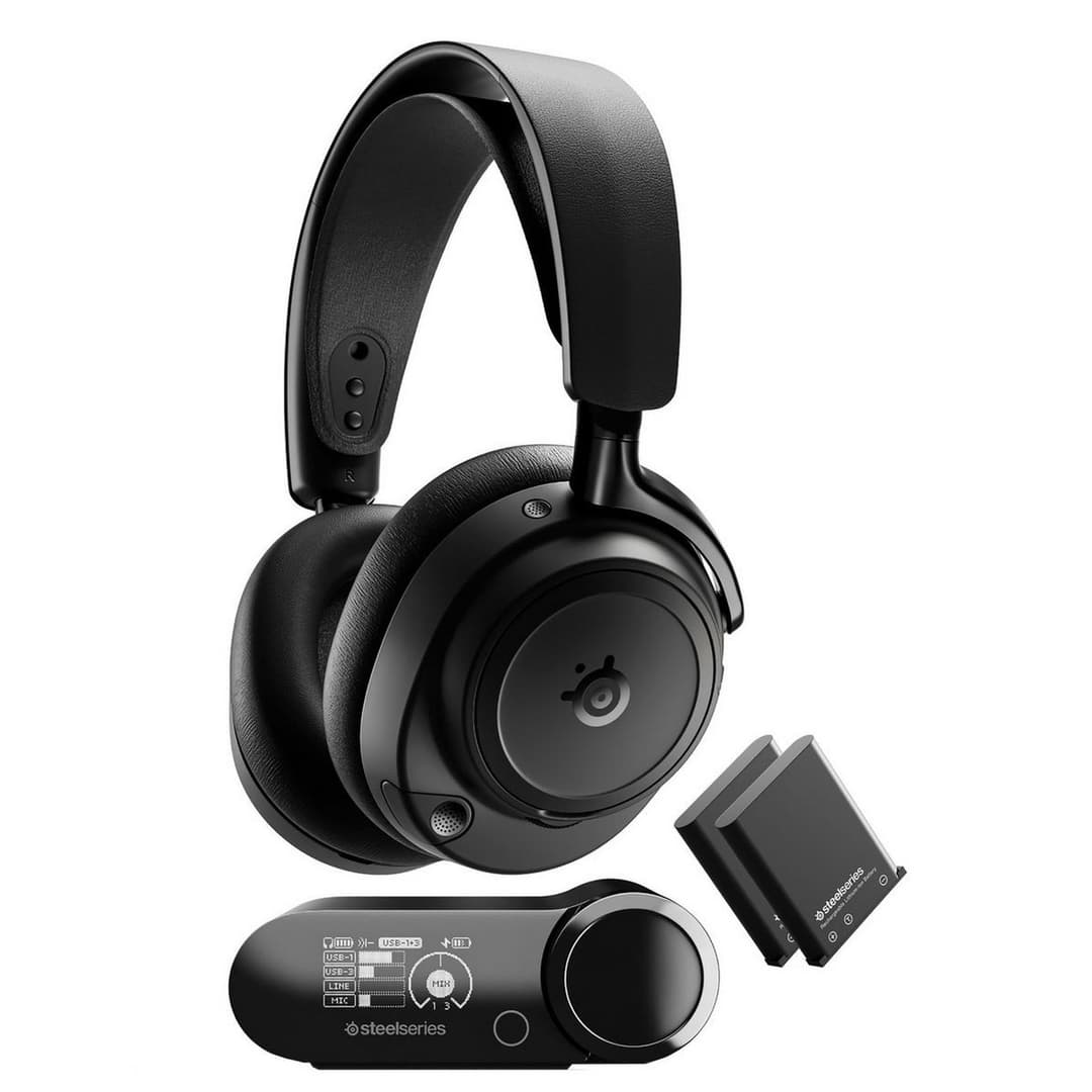 SteelSeries Arctis Nova Elite Wireless Gaming Headset - Black - Image 1