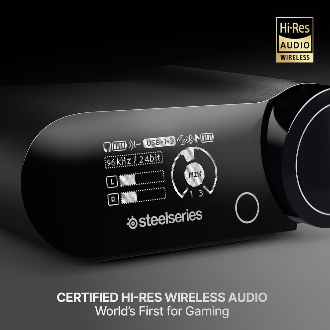 SteelSeries Arctis Nova Elite Wireless Gaming Headset - Black - Image 2