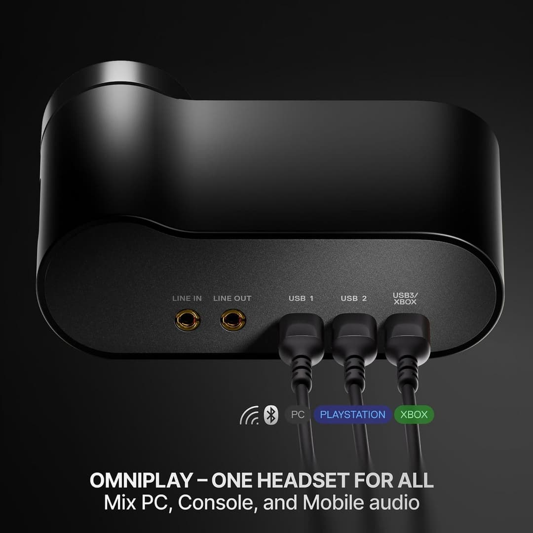 SteelSeries Arctis Nova Elite Wireless Gaming Headset - Black - Image 4