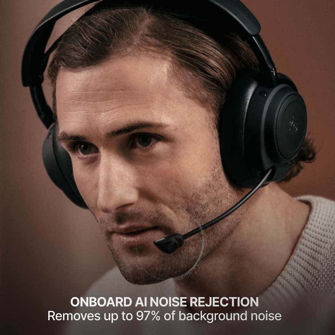 SteelSeries Arctis Nova Elite Wireless Gaming Headset - Black - Image 7