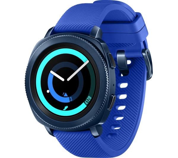 Samsung Gear Sport Smartwatch (SM-R600) - Blue, Silicone Strap - Image 1