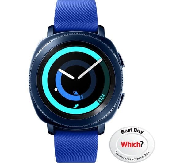 Samsung Gear Sport Smartwatch (SM-R600) - Blue, Silicone Strap - Image 3