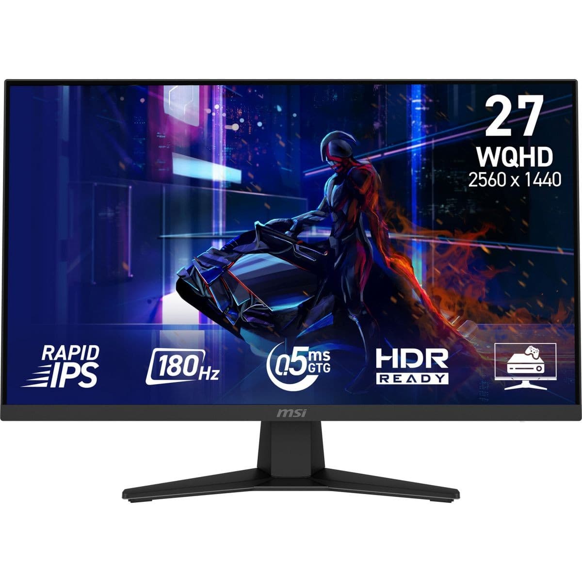 MSI MAG 274QF Quad HD 27" Rapid IPS LCD Gaming Monitor - Black
