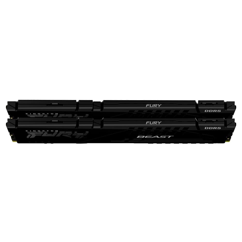 Kingston FURY Beast Black KF560C30BBEK2-32 32GB (2 x 16GB) 6000MHz CL30 DDR5 (Kit of 2) Desktop RAM - Image 2