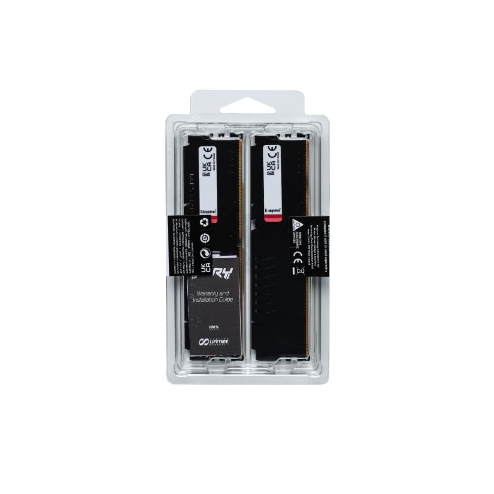 Kingston FURY Beast Black KF560C30BBEK2-32 32GB (2 x 16GB) 6000MHz CL30 DDR5 (Kit of 2) Desktop RAM - Image 6